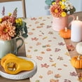 thumbnail image 4 of Thanksgiving Watercolor Pumpkin Table Runner, Autumn Thanksgiving Kitchen Dining Table Decoration for Home Party Decor 13x48 Inches, 4 of 9