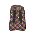 thumbnail image 3 of Easygdp Mardi Gras Plaid para Estuche de Lápices con Tapa Flip, Suministros de Oficina y Universidad para Adolescentes y Adultos, 3 of 7