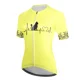thumbnail image 5 of Nueva ropa de ciclismo con estampado de latidos de gato, ropa de ciclismo profesional para mujer, ropa de verano transpirable de manga corta, 5 of 5