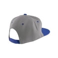thumbnail image 4 of Top Headwear Flat Bill Adjustable Snapback Cap - Grey/Royal, 4 of 4