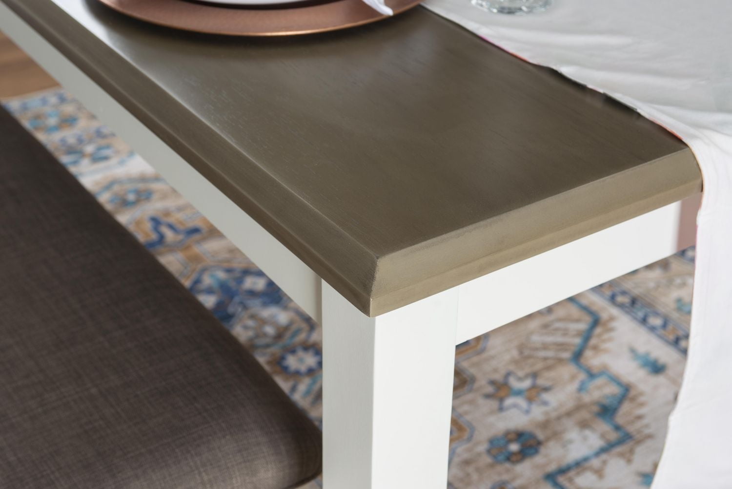 Lander Dining Table, Taupe
