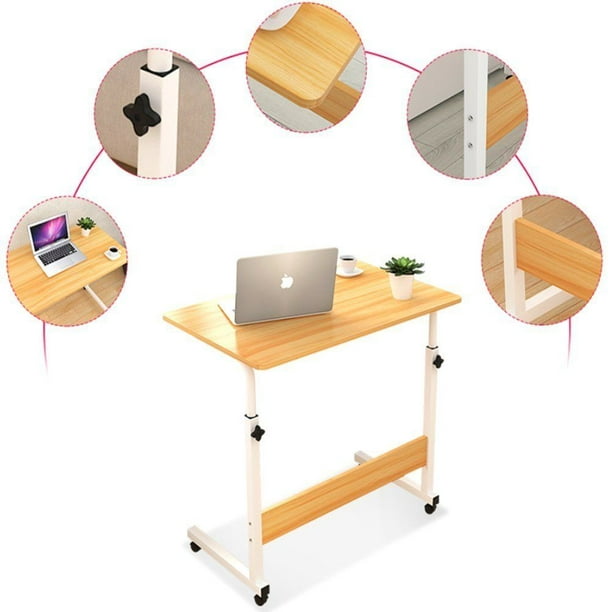Laptop Stand Adjustable Computer Standing Desk Portable Cart Tray