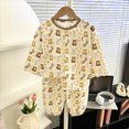 thumbnail image 2 of masbird Little Boys Girls Pajamas Toddler Clothes Truck Sleepwear Cotton 2 Pieces Pjs Kids Jammies Sets for 6-24 Months 2 3 4 5 6 7 8 9 T Children(Brown,6-12 M), 2 of 4