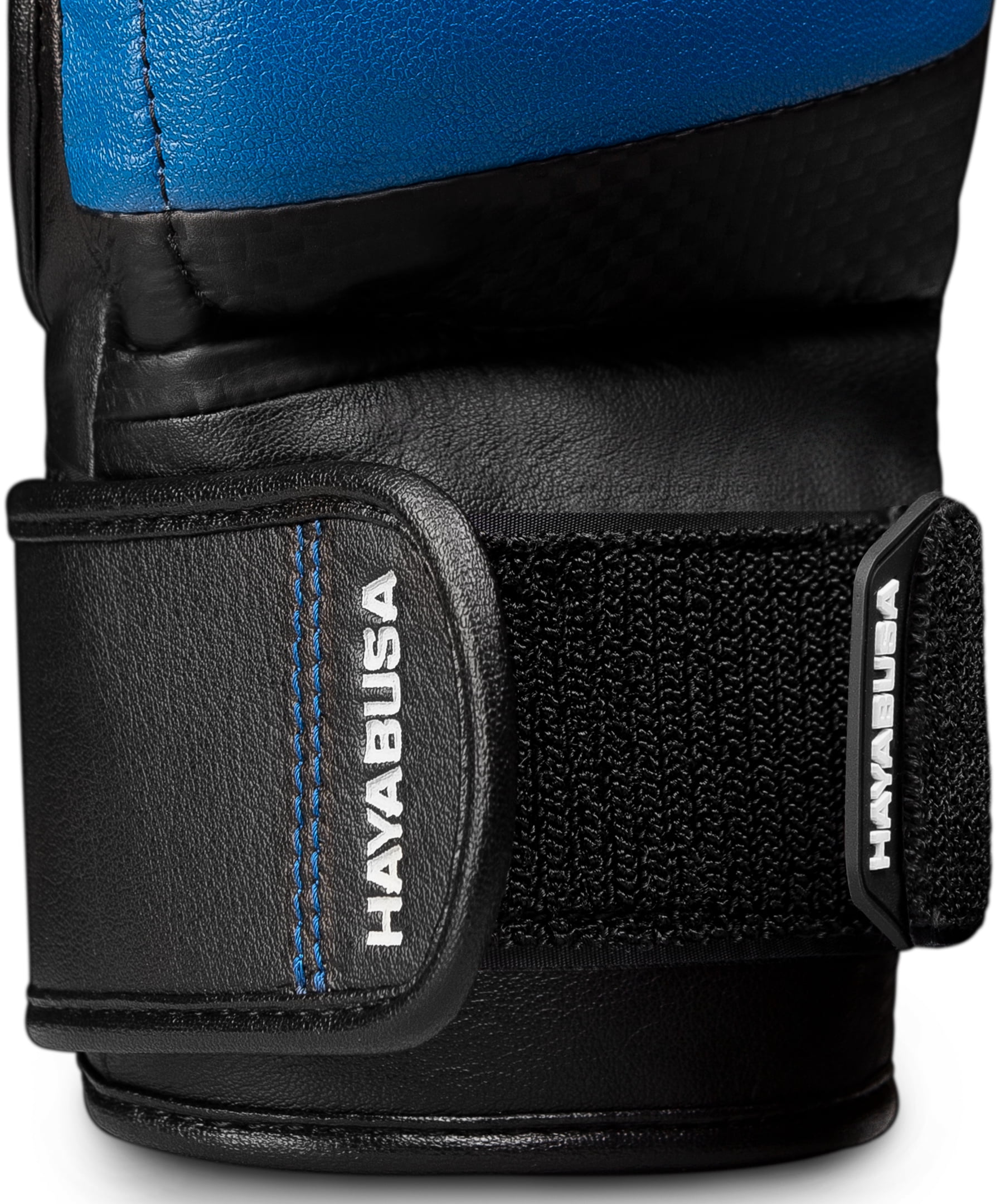 Hayabusa T3 4 oz. Dual-X Hook and Loop Vylar MMA Gloves - Large - Black/Blue