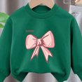 thumbnail image 4 of TOWED22 Toddler Baby Girl Boy Outfits Clothing Set 2pcs Long Sleeve Graphic Print T Shirt and Joggers Pants Fall Winter Clothes Casual(Dark Green,3-4 Y), 4 of 5