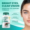 thumbnail image 2 of Clean Eye Support Supplement – CleanEye Capsules Vitamins Healthy Vision, 1 Pack, 60 Capsules, 2 of 6
