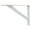 White, variant on Max-Duty Shelf Bracket, 10-3/4", White by Stone Harbor Hardware
