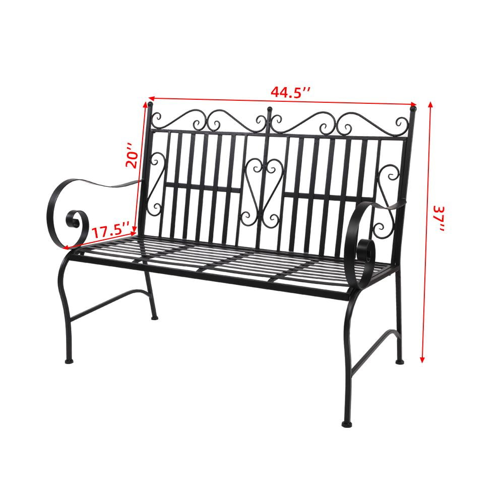 Buy GoDecor Outdoor Patio Wrought Iron Rocking Chair Online at Lowest