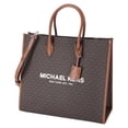 thumbnail image 6 of Michael Kors Mirella Large Brown PVC North South Tote, 6 of 6