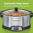 Hamilton Beach 6 Quart Programmable Slow Cooker, StovetopSafe Sear