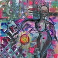 thumbnail image 3 of Marmont Hill "Sun Goddess" by Sloane Kady Painting Print on Wrapped Canvas, 3 of 5