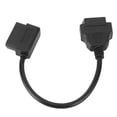 thumbnail image 3 of Cable de extensión OBD2 de 16 pines a 16 pines, adaptador de codo para herramienta de diagnóstico automotriz, cable conector de 0,3 m/1 pie, 3 of 13