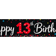 thumbnail image 4 of Happy 13th Birthday Balloon Celebration Banner for Birthday Party Backdrop Decorations Photography Props Supplies, 4 of 8