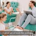 thumbnail image 6 of ENTASSER Pedicure Knife Set, Pedicure Knife for Feet Ingrown Toe Nail Correction Nippers Clipper Remover with Storage BagStyle 4, 6 of 6