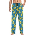 thumbnail image 4 of Top-kevin Yellow Duck Pajama Pants Mens Lounge Pants Super Soft Men Pajama Bottoms with Pockets Drawstring, 4 of 14