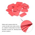 thumbnail image 3 of Uxcell Aluminum Blank Tags Metal ID Tags Red for Decoration, Engraving and Stamping, Pack of 25, 3 of 7