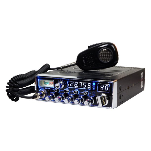 Radio Ranger RCI-X9 100 W AM/SSB con retroiluminación de 7 colores
