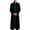Black, variant on BELTNOV Men's Long Clergy Cassock Church Minister Robe Vestment for Pastor Black