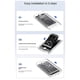 thumbnail image 5 of Transparent External Adapter MSATA SSD Enclosure Case to USB 5Gbps, 5 of 5