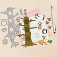 thumbnail image 4 of 1set Animals Theme Carbon Steel Cutting Dies Stencils for Scrapbooking Photo Album Decorative Embossing Paper Card Tree 157x78~108x0.8mm 2pcs/set, 4 of 7