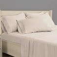 thumbnail image 5 of Serta So Natural 4-Piece 300 Thread Count Parchment Sheet Set, Twin, 5 of 6
