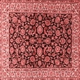 thumbnail image 1 of Ahgly Company Indoor Square Persian Red Traditional Area Rugs, 8' Square, 1 of 4