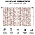 thumbnail image 2 of Blackout Kids Curtains,Floral Baseball Pattern Childrens Insulated Curtains Set Of 2,Bedroom Essentials,Toddler Room Decor 42"x54", 2 of 5