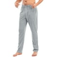 thumbnail image 3 of FALEXO Mens Cotton Pajama Pants Bottoms Lounge Soft Pants Sleepwear, 3 of 7