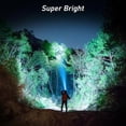 thumbnail image 2 of Head Torch Rechargeable, 2000L Super Bright LED Headlamp Headlight with Sensor Control, 6 Light Modes, IPX5 Waterproof, 30 Hrs Runtime for Power Cuts, 2 of 5