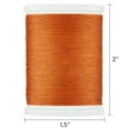 thumbnail image 6 of (3 pack) Hello Hobby Cognac Brown 100% Polyester All Purpose Thread, 300 Yards, 6 of 6