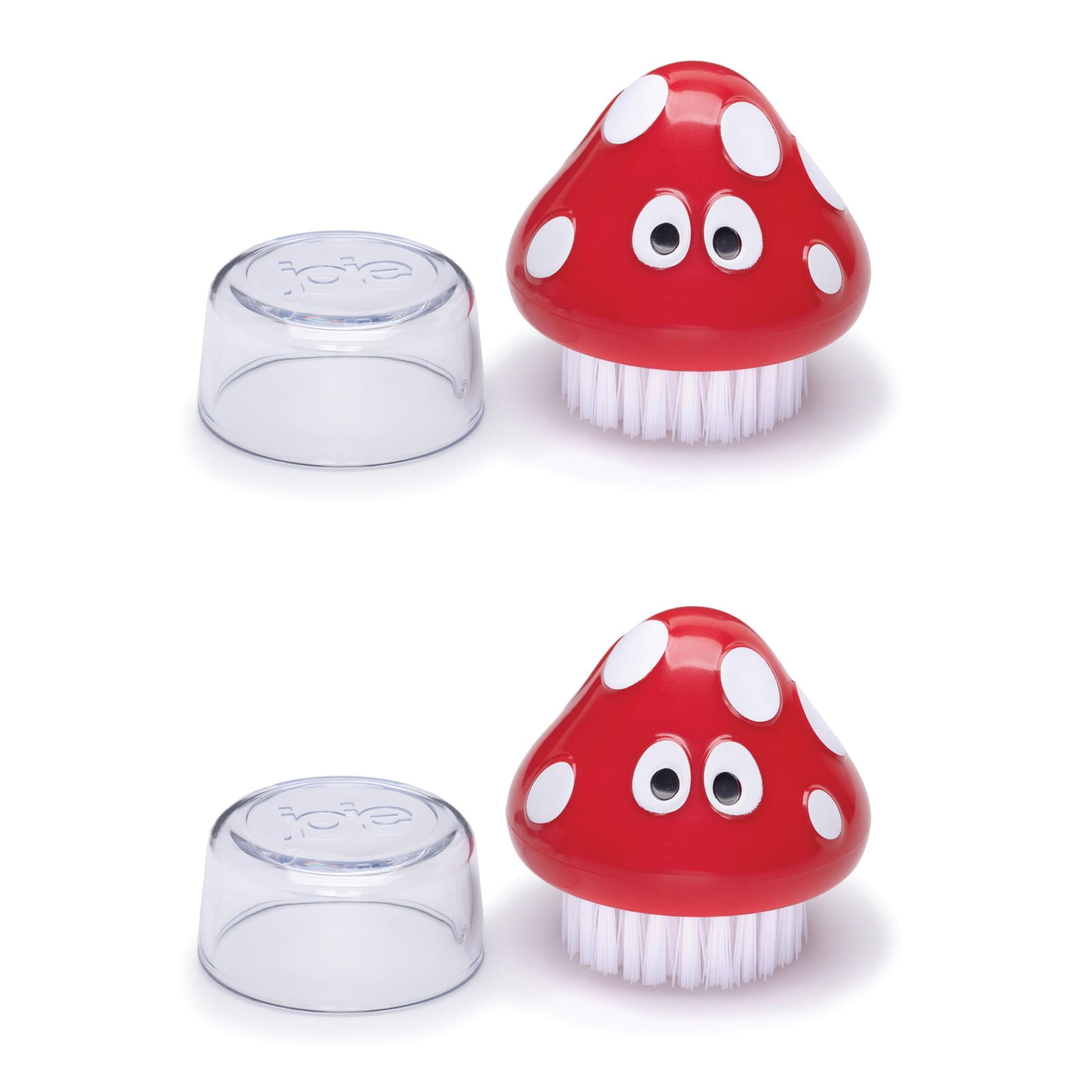 Joie Shroom Mushroom Brush and Vegetable Scrubber, Set of 2