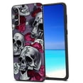 thumbnail image 1 of Compatible with Samsung Galaxy S22 Phone Case, Skull-3 Case Silicone Protective for Teen Girl Boy Case for Samsung Galaxy S22, 1 of 1