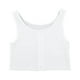 thumbnail image 2 of Qarigey Carpeta de pecho plano para mujer, portátil, plegable, lavable, con cremallera, transpirable, Color sólido, absorbente de sudor, Ropa interior Blanco M, 2 of 6