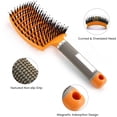 thumbnail image 4 of Boar Bristle Brush- 2 Boar Bristle Hair Brushes- Detangling Hair Brush, Can Diff, 4 of 5