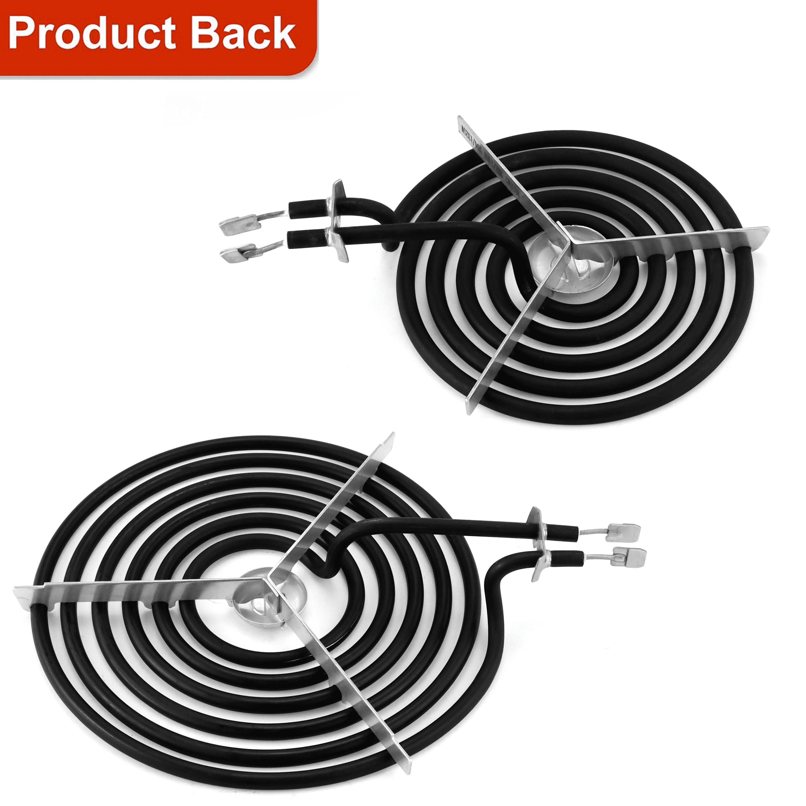 Beaquicy 5-Turn Electric Range Stove Coil Surface Burner Element Kit, 1350 Watts for GE Hotpoint