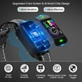 thumbnail image 2 of Dog Bark Collar for Large Medium Small Dogs - Stop Barking, Anti Barking Device & Dog Training Collar with Beep, Vibration & -Level Sensitivity, IP67 Waterproof, USB-C Fast Charge - Black, 2 of 5