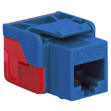 Cat 6 Ez Modular Connector  Blue price history on PriceWatchPro