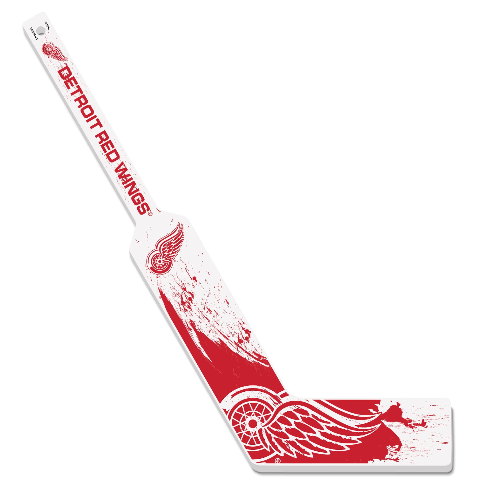 Detroit Red Wings Goalie Splatter Mini Hockey Stick