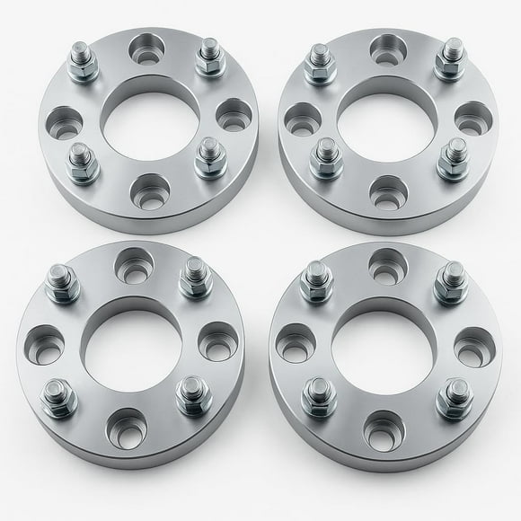 ezaccessory ATV 4 Wheel Adapters Spacers 4x156 to 4x156 | Fits Polaris Scrambler 400/500 | 1" Thick | 3/8" Studs