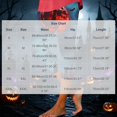thumbnail image 3 of Stamzod Women's Capris 2026 Plus Size Fashion Halloween Capri Leggings High Waisted Stretchy Cropped Yoga Pants, 3 of 8