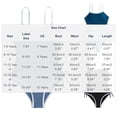 thumbnail image 3 of YTCAMLO One Piece Swimsuits for Teen Girls Cute Trendy High Cut Tie Side Bathing Suit with Spaghetti Straps Lightweight Swimwear, Black 15-16 Years, 3 of 6