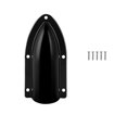 thumbnail image 1 of Marine Cable Cover Marine Cable Vent Cover Clamshell Vent with Mount Screws Easy Installation Vent Cover for Boat Yacht White, 1 of 5