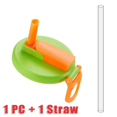 thumbnail image 4 of Portable Soda Cup Lid Straw Combo Spill-Proof Seal Good Lid Reusable Straw Cup Lid Cup Accessories, 4 of 6