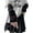 Black, variant on Arm Warmers, Women's Winter Long Fingerless Gloves Knit Mitten Gloves Color: White Size: One Size