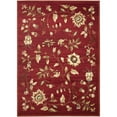 thumbnail image 5 of SAFAVIEH Lyndhurst Milo Floral Border Area Rug, Red/Multi, 8' x 11', 5 of 6