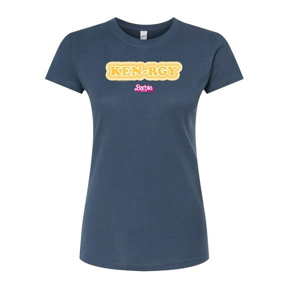 Barbie The Movie - Kenrgy Orange - Juniors Fitted Graphic T-Shirt