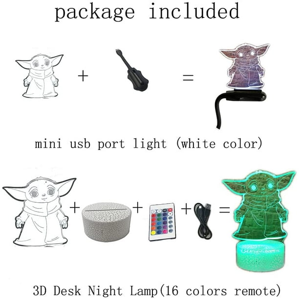 Lovely Stitch 3d Led Night Light, Cartoon Lilo & Stitch Table Lamp