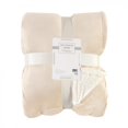 thumbnail image 2 of Hudson Home Collection Home Mink Blanket with Faux Shearling Back, Tan Faux Shearling, 90X90 In. (Full Queen), 2 of 2