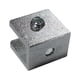 thumbnail image 5 of Bewildely 4 Uds. Abrazaderas de vidrio, soporte de valla de pasamanos de escalera, Clip de Base plana de aleación de aluminio, Clips de ventana Plata S 6-8 mm 2Conjunto, 5 of 6
