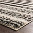 thumbnail image 7 of Mark&Day Area Rugs, 5x7 Evergreen Park Global Shag Charcoal Area Rug, Black White Carpet for Living Room, Bedroom or Kitchen (5'3" x 7'), 7 of 7